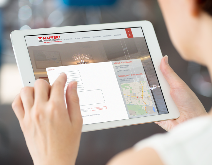 Projekt Responsive TYPO3 Webseite