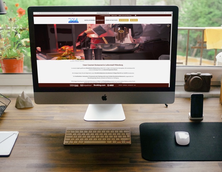Projekt Hotel Wittenberg - TYPO3 CMS
