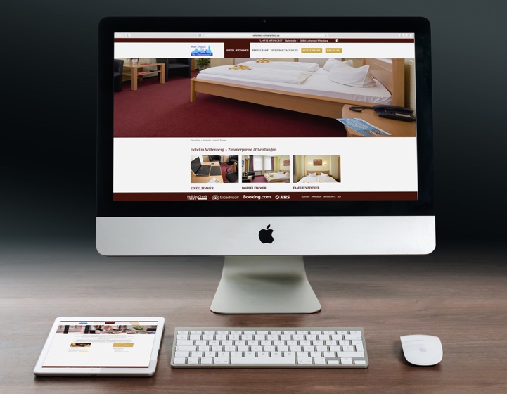 Projekt Hotel Wittenberg - TYPO3 CMS