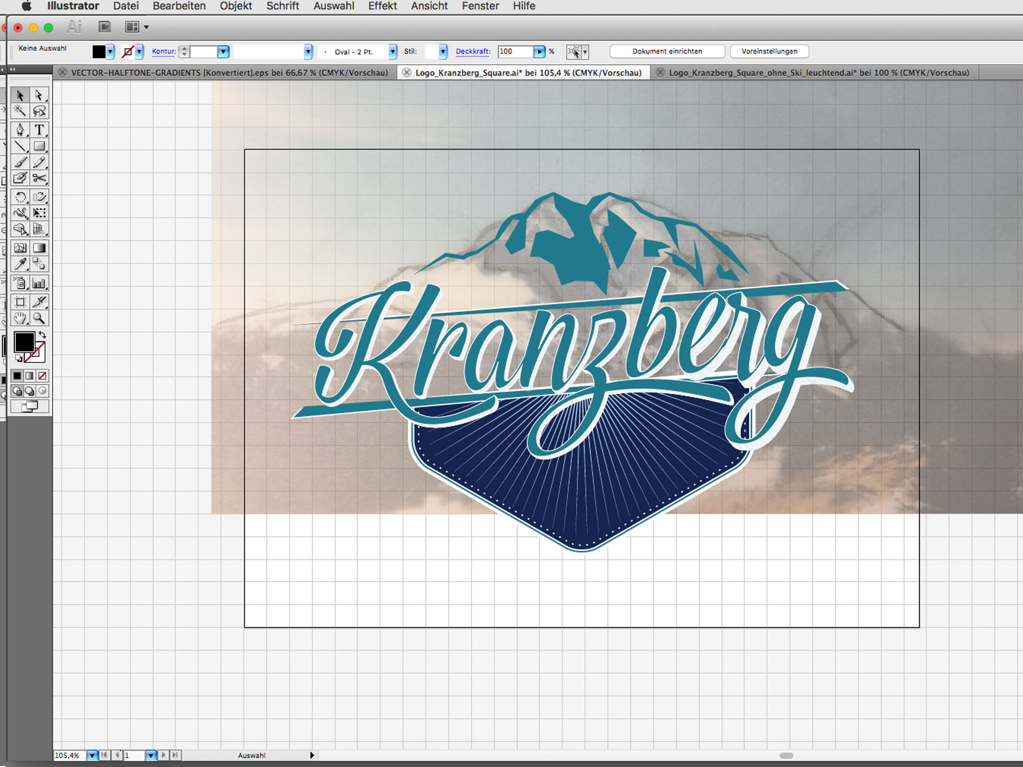 Projekt Vintage Logo für Merchandise Artikel